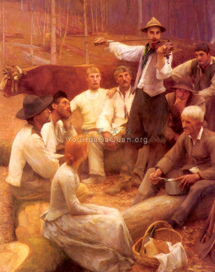 In The Forest - 帕斯卡·阿道夫·让·达仰·布弗莱